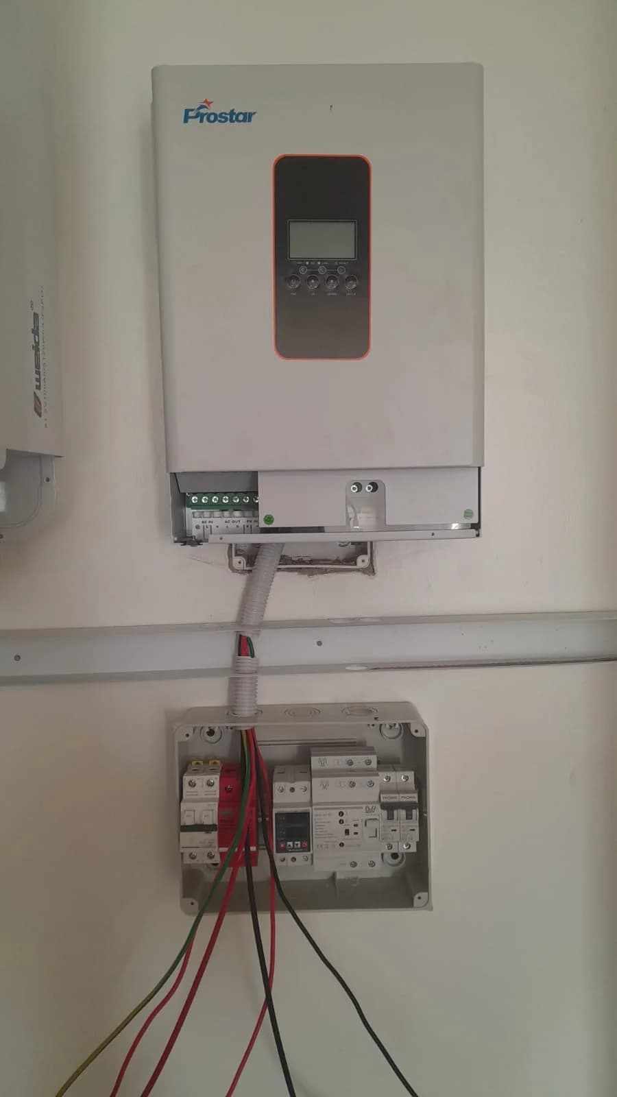 Prostar Inverter & Breaker Installation