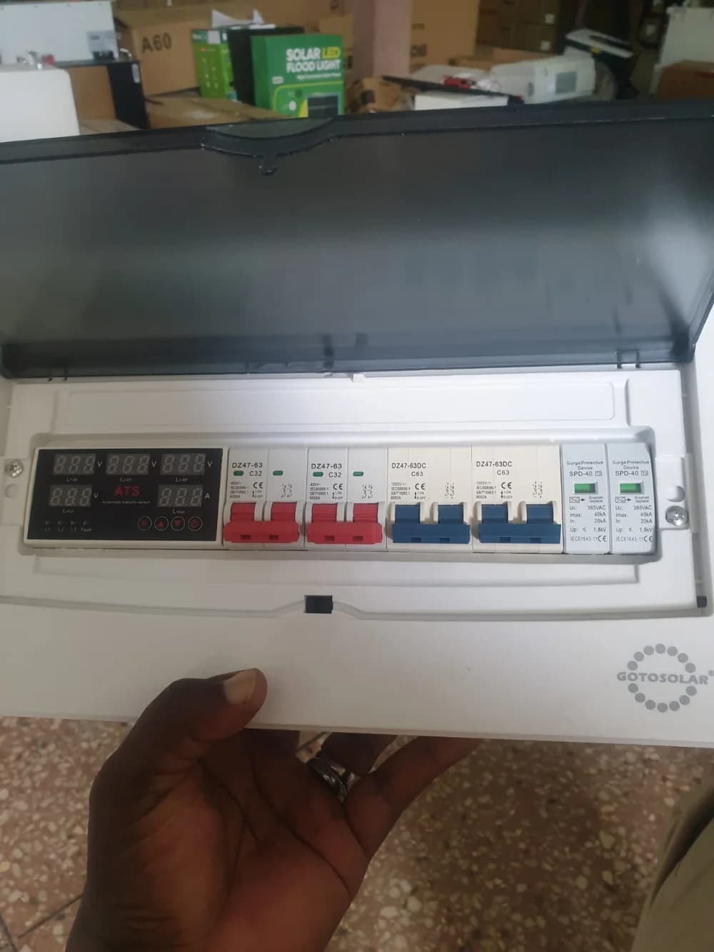 GotoSolar ATS & Breaker Panel