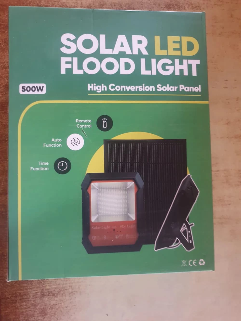 500W Solar LED Flood Light