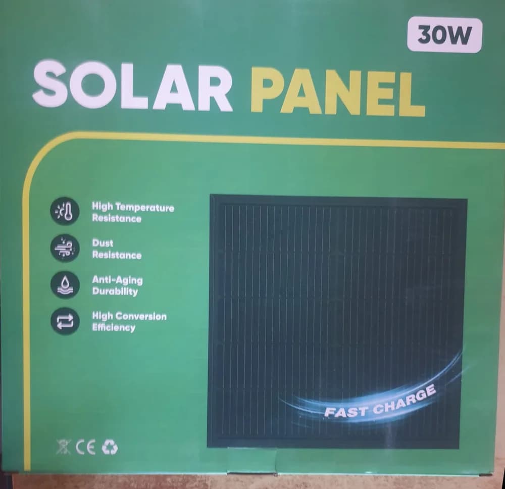 30W Solar Panel