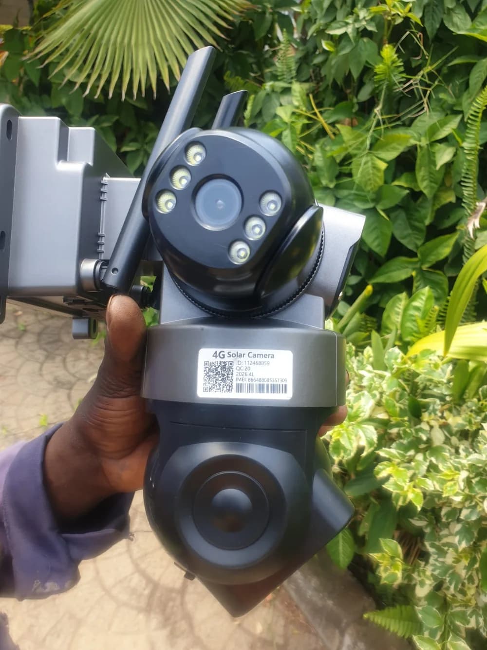 4G Solar PTZ Camera